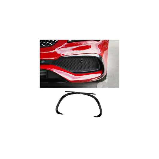 フロント リア バンパー スポイラー エア ナイフ カバー 適用: メルセデス ベンツ CLA クラス C117 フォグランプ グリッド スラット ステッカー フロント 2ピース AL-EE-5055 AL Car parts 16,758円