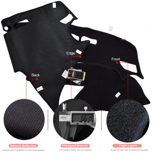 ダッシュボード カバー ダッシュ マット 適用: マツダ 3 M3 アクセラ BL 2009-2013 自動車 滑り止め サン シェード ダッシュマット パッド カーペット AL-EE-5359 AL Interior parts for cars｜オートパーツエージェンシー2号店