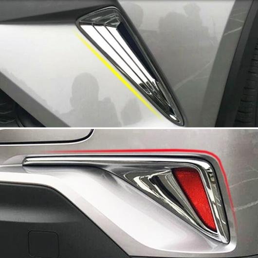 適用: トヨタ C-HR CHR 2017-2019 クローム テールライト トリム カバー ボディ ストリップ 装飾 リアトランクモールディング・リアトランクメンバー AL-EE-5487 AL Exterior parts for cars