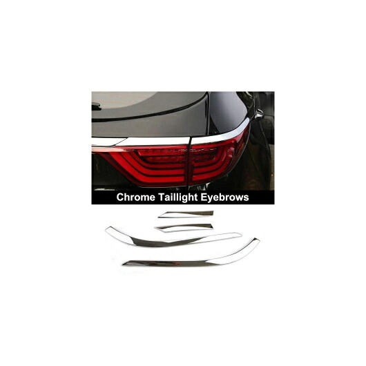 適用: 起亜 スポーテージ QL 2016-2019 クローム カバー トリム ボディ ストリップ テールライトアイブロー AL-EE-5757 AL Exterior parts for cars