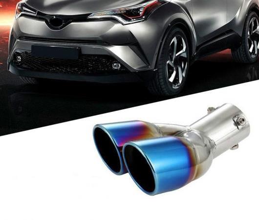 2016 2017 2018 適用: トヨタ C-HR C HR CHR エクステリア エキゾースト エンド チップ パイプ マフラー ステンレス スチール 1 ピース AL-EE-6244 AL Exterior parts for cars