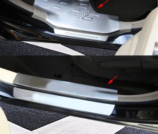 クローム エントリー ガード ドア シルズ 適用: トヨタ ハイランダー 2008 2009 2010 2011 2012 8ピース AL-EE-6549 AL Exterior parts for cars