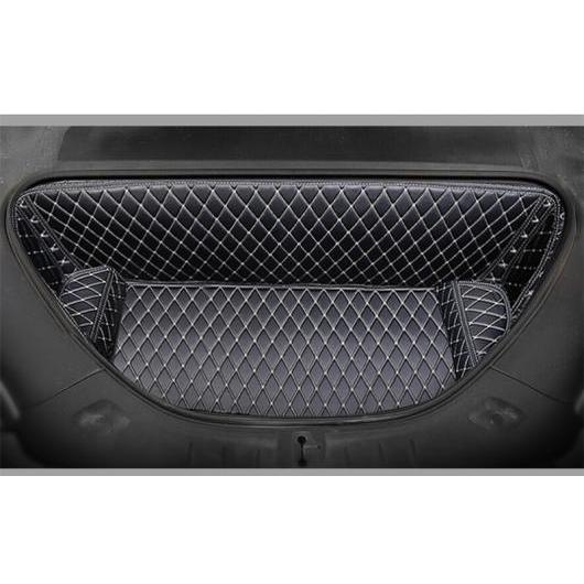 適用: テスラ モデル S 2014-18 すべて フロント ボックス マット トランク 防水 カーペット 装飾 スタイル 3 AL-EE-6884 AL Exterior parts for cars