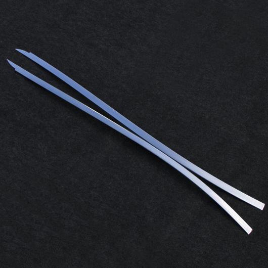 適用: トヨタ ランドクルーザー LC200 2008-2018 ステンレス スチール フロント フロントガラス ウインドウ ピラー カバー トリム ステッカー シルバー AL-EE-6993 AL Exterior parts for cars