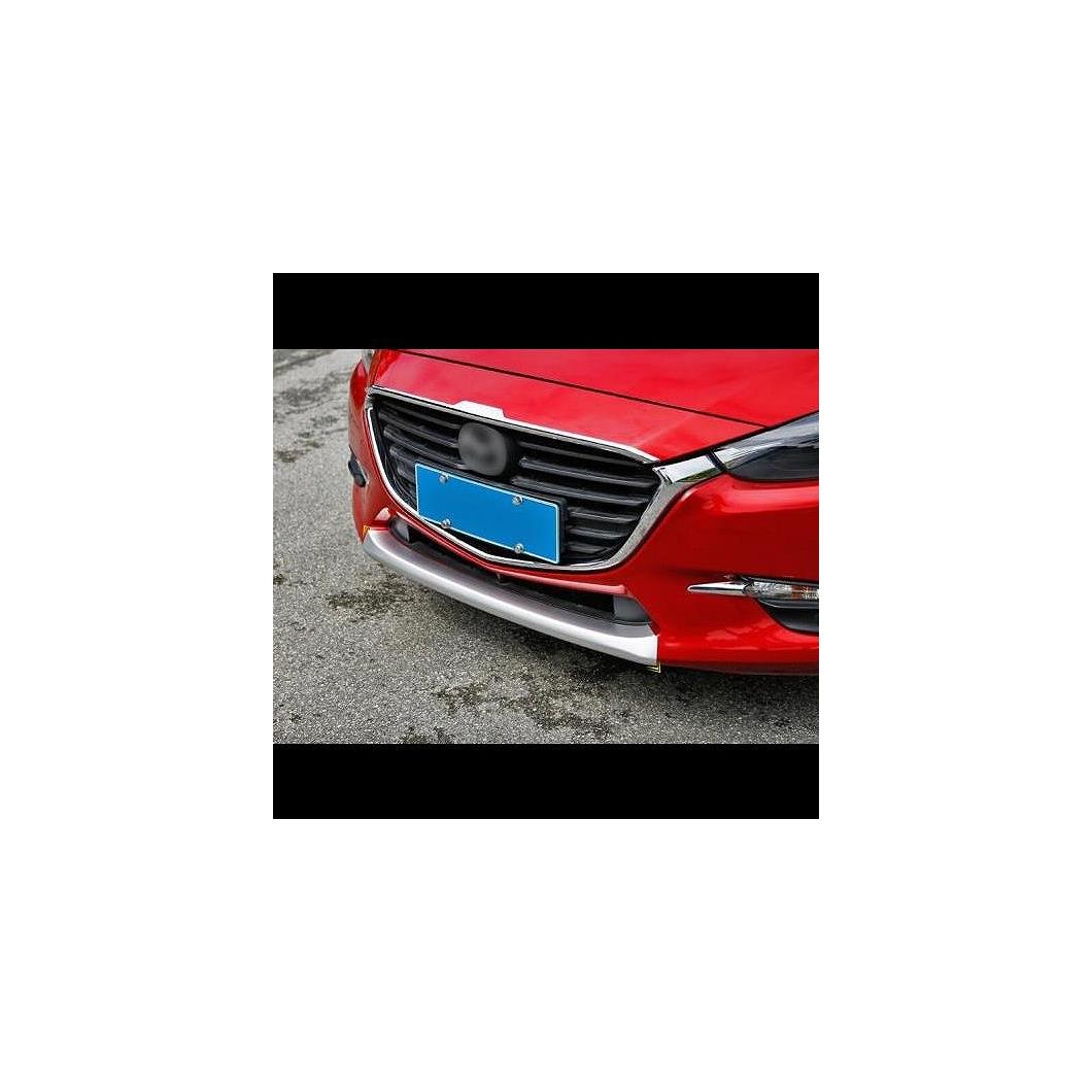 適用: MAZDA3 マツダ 3 アクセラ 2014-2017 バンパー ABS フロント シャベル ガード クラッシュ プロテクター リップ ステッカー 1ピースセット AL-EE-6737 AL Exterior parts for cars|オートパーツエージェンシー2号店