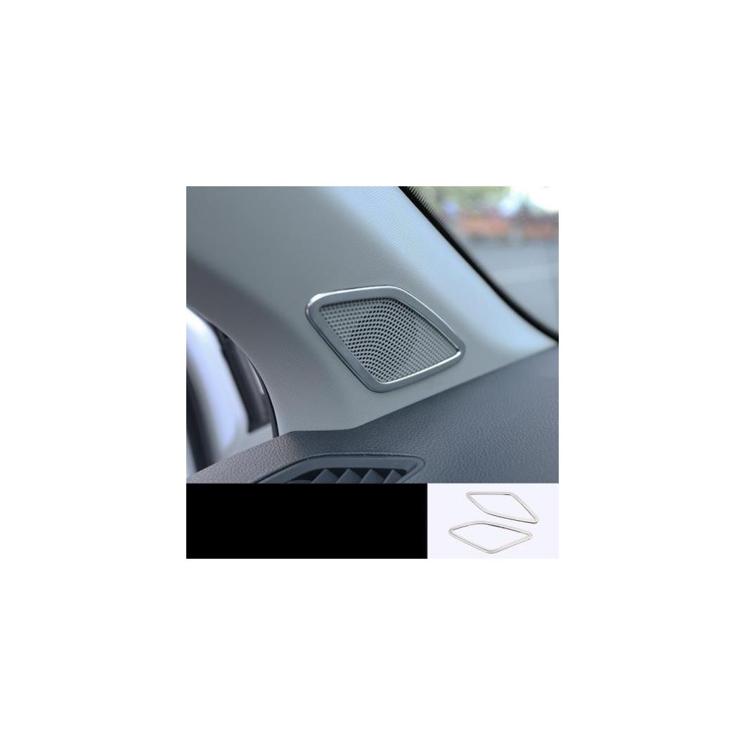 適用: シュコダ カロック 2018 2019 シルバー フル トリム ステッカー カバー ステンレス スチール スタイル 5 AL-EE-6825 AL Exterior parts for cars