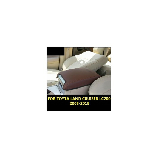 適用: トヨタ ランドクルーザー LC200 2008-2018 セントラル コンテナ アームレスト ボックス PU レザー オート ホルダー ベージュ スタイル 2～ブラウン スタイル 2 AL-EE-6994 AL Exterior parts for cars