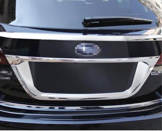 適用: スバル アウトバック 2015 2016 ABS クローム リア ドア トリム トランク カバー アクセサリー 1ピース AL-EE-7437 AL Exterior parts for cars