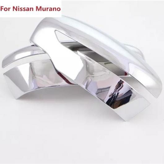 適用: 日産 ムラーノ 2015 2016 2ピース クローム エクステリア サイド ミラー 保護 バックミラー カバー トリム AL-EE-7594 AL Exterior parts for cars