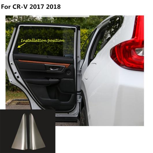スティック バック ドア フレーム インナー Aピラー カバー リング サークル ランプ トリム 2ピース 適用: ホンダ CRV CR-V 2017 2018 AL-EE-7635 AL Interior parts for cars