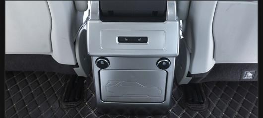 リア アームレスト ボックス アンチキック パッチ 装飾 シャープ ストレージ パネル 適用: ランド ローバー ディスカバリー 5 2017 2018 タイプ001・タイプ002 AL-EE-7903 AL Exterior parts for cars