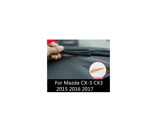 適用: マツダ CX-3 CX3 2015 2016 2017 ラバー シール サウンド 絶縁 ウェザーストリップ トリム ノイズ シーリング ストリップ AL-EE-7248 AL Exterior parts for cars