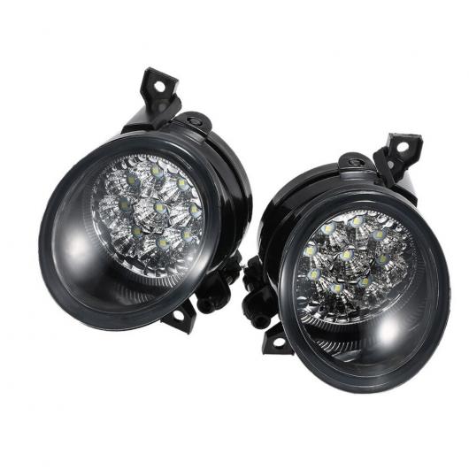 9 LED ホワイト ブライト フォグライト ランプ 左 右 適用: フォルクスワーゲン ゴルフ MK5 左 + 右 ライト アクセサリー 2ピース AL-EE-8628 AL Car parts