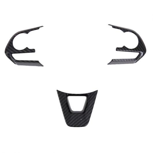 適用: トヨタ RAV4 RAV 4 2019 2020 カーボンファイバー ステアリング ホイール 保護 カバー トリム ステッカー スタイリング タイプ001 AL-FF-0820 AL Interior parts for cars｜オートパーツエージェンシー2号店