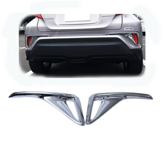適用: トヨタ C-HR CHR 2016 2017 2018 リア フォグライト カバー トリム バック テール バンパー ランプ モールディング ガーニッシュ AL-FF-0803 AL Exterior parts for cars｜オートパーツエージェンシー2号店