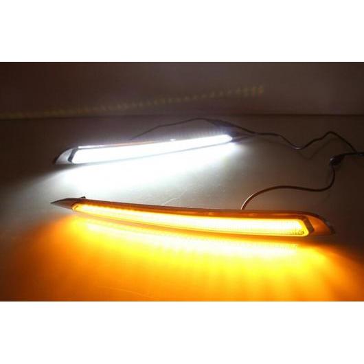 フォグ ヘッド ランプ 適用: プジョー 308 2016 2017 LED ドライビング DRL デイタイム ランニング ライト イエロー ターンシグナル ホワイト イエロー AL-FF-1913 AL Car parts｜オートパーツエージェンシー2号店