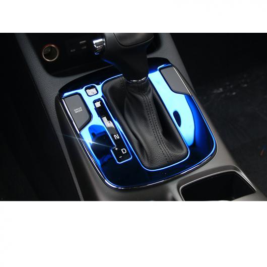 ステンレス スチール ギア パネル フレーム トリム 適用: 起亜 K3 2016 2017 2018 インテリア モールディング K3 GLS DLX ブルー～K3 P シルバー AL-FF-3623 AL Interior parts for cars