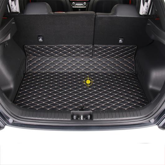 ファイバ レザー トランク マット フロア マット 適用: ヒュンダイ エンシノ コナ 2018 2019 2020 1 ピース AL-FF-3924 AL Interior parts for cars