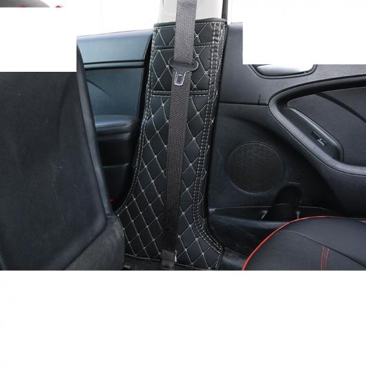ファイバ レザー インテリア ドア ピラー アンチキック マット 適用: 起亜 K3 起亜 セラトー 1 ペア AL-FF-3739 AL Interior parts for cars｜オートパーツエージェンシー2号店