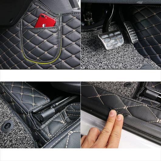 Al 防水 インテリア フロア マット フット マット 適用 ヒュンダイ エンシノ コナ 18 19 ブラック 1 レイヤー レッド ワイヤー 1 レイヤー Al Ff 3925 Alternativesolutionsusa Net