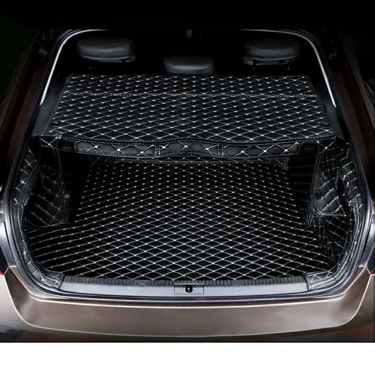 レザー トランク マット カーゴ ライナー 適用: シュコダ スペルブ 2016 2017 2018 2019 2020 ラグ カーペット ブラック ベージュ 6 ピース AL-FF-4142 AL Car parts