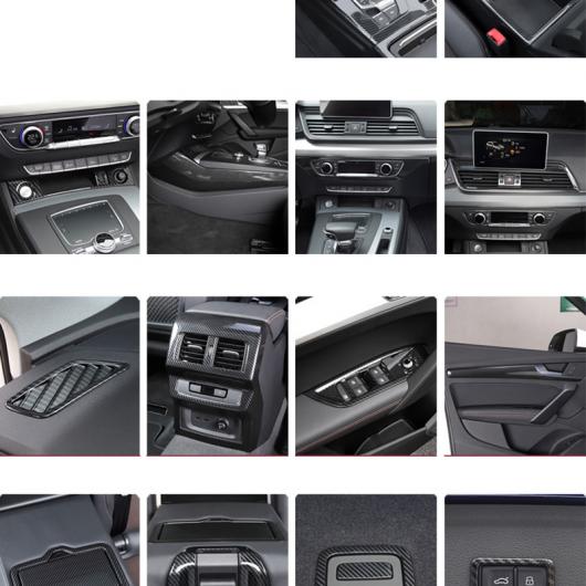 カーボンファイバー ABS セントラル コントロール ギア パネル エア 吹き出し口 トリム カップ パネル 適用: ギア パネル・ギア サイド トリム AL-FF-4072 AL Interior parts for cars|オートパーツエージェンシー2号店
