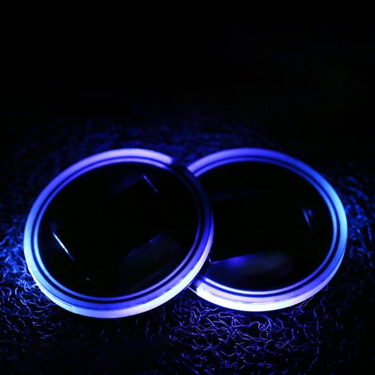 LED 太陽 エネルギー 充電 カップ マット USB ケーブル 適用: 三菱 アウトランダー スポーツ ASX RVR 2011-2019 インテリア 1 ピース AL-FF-4093 AL Interior parts for cars