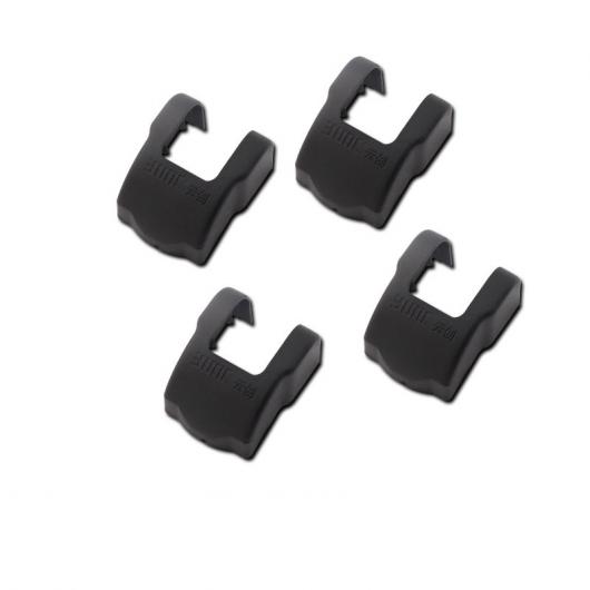 ABS ドア ロック リミット バックル カバー 適用: プジョー 3008 5008 2019 2020 アクセサリー 4 ピース AL-FF-4325 AL Interior parts for cars