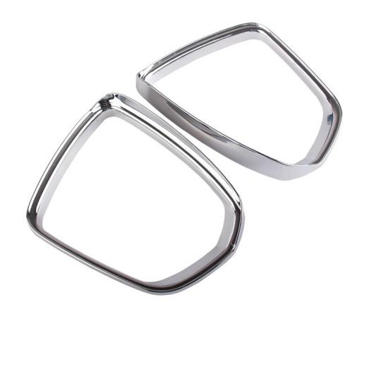 アクリル ABS バックミラー レイン シールド フレーム 適用: プジョー 3008 5008 インテリア アクセサリー 2017 2018 2019 2020 ABS シルバー AL-FF-4370 AL Interior parts for cars