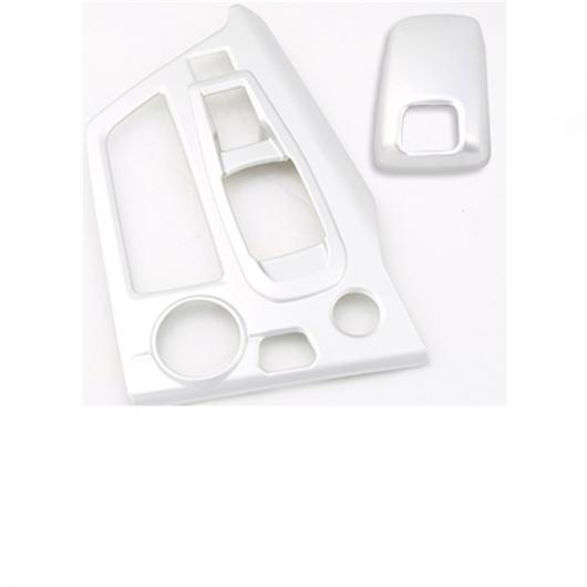 ABS ギア レバー ヘッド ギア パネル トリム 適用: プジョー 3008 5008 2019 2020 インテリア アクセサリー 2ピース MSTT シルバー GT AL-FF-4392 AL Interior parts for cars｜オートパーツエージェンシー2号店