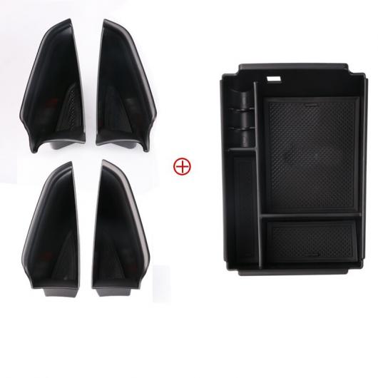 ABS 車内 ドア アームレスト ストレージ プレート 適用: メルセデス ベンツ GLE GLE350 GLE450 2020 5 ピース FLOCKING AL-FF-4567 AL Interior parts for cars