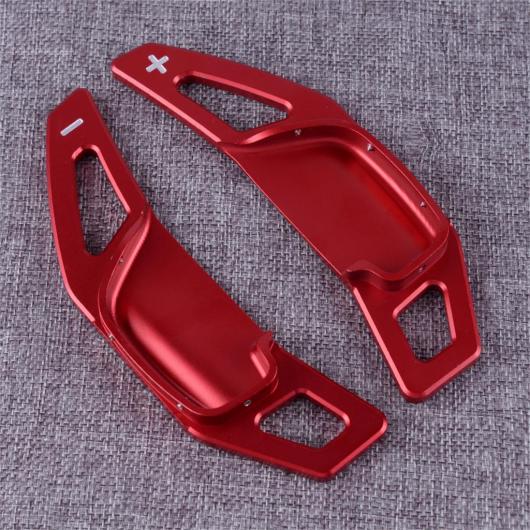 1 ペア レッド アルミ 合金 ステアリング ホイール シフト パドル 適用: トヨタ カローラ カムリ RAV4 ゼラス マーク 2013 2014 2015 2016 AL-FF-6438 AL Car parts