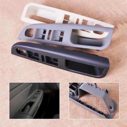 マスター パワー ウインドウ スイッチ コントロール パネル ベゼル トリム カバー 1K4868049C 1K4 868 049C 適用: VW ジェッタ MK5 2005 2006 2007 2008 2009 ブラック～ベージュ AL-FF-7014 AL Interior parts for cars
