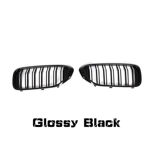 G30 カーボンファイバー 光沢 ブラック フロント バンパー レーシング グリル グリル 適用: BMW 5シリーズ G30 2017 2018 2019 光沢 ブラック AL-II-1049 AL Exterior parts for cars