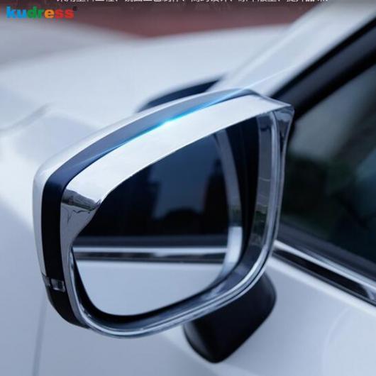 適用: マツダ CX5 CX-5 KF 2017 2018 2019 2020 ABS クローム ドア ミラー レイン スノー ガード バックミラー ミラー レイン バイザー ABS クローム・カーボンファイバー AL-II-1064 AL Exterior parts for cars