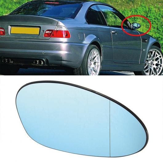 左 + 右 ヒーテッド ブルー サイド ドア ミラー ガラス 適用: BMW E90 E46 3シリーズ 1 ペア AL-II-1308 AL Door mirror lens
