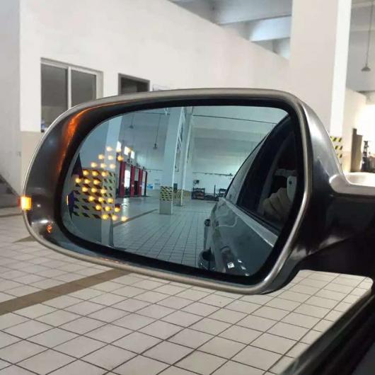 ブルー ウイング ミラー ガラス ヒーテッド アングル ワイド 防眩 LED ターンシグナルランプ 適用: アウディ/AUDI A3 A4 アバント A5 A6 A8 Q3 8T0857535E 8T0857536E AL-II-2251 AL Winker Mirror 17,739円