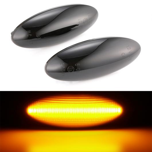 2ピース 適用: トヨタ ヴィッツ ヤリス カローラ オーリス MK1 E15 RAV4 MK3 ダイナミック LED ウインカー サイド マーカー ライト シーケンシャル ランプ 通常 AL-II-2058 AL Turn signal