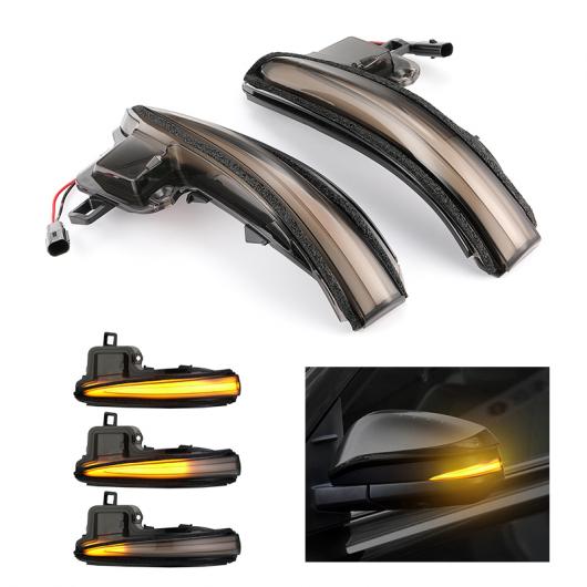 2ピース ダイナミック ウインカー LED サイド ミラー ランプ 適用: トヨタ アルファード ヴェルファイア AH30 タコマ 16-19 RAV4 19-20 ハイランダー AL-II-2032 AL Turn signal