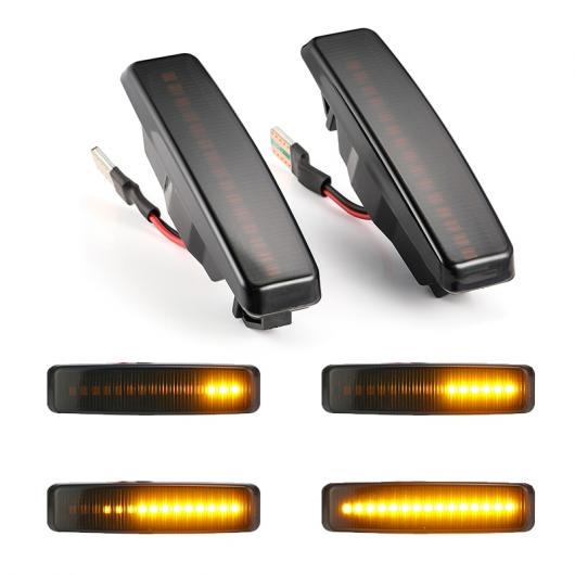 2ピース フロー シーケンシャル ウインカー ライト ダイナミック LED サイド マーカー 適用: BMW 5シリーズ 5ER E39 MOD. BJ. 12/95-6/03 AL-II-2060 AL Turn signal|オートパーツエージェンシー2号店