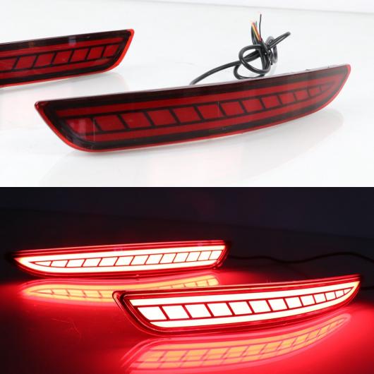 1 ペア リア フォグランプ LED バンパー ブレーキ ライト ダイナミック ウインカー リフレクター 適用: マツダ 3 MAZDA3 アクセラ 2019 2020 3 ファンクション AL-II-2070 AL Turn signal