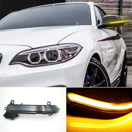 LED サイド ウイング バックミラー ミラー インジケーター ウインカー リピーター ダイナミック 適用: BMW F20 F21 F22 F30 E84 1 2 3 4シリーズ AL-II-2149 AL Turn signal