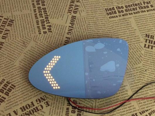 ブルー リア ビュー ミラー 適用: フォルクスワーゲン/VOLKSWAGEN ポロ 電動 ヒート LED ダイナミック サイド ウインカー 防眩 ワイドビジョン AL-II-2204 AL Winker Mirror｜オートパーツエージェンシー2号店