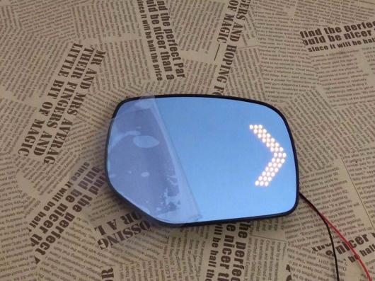 ブルー リア ビュー ミラー 適用: メルセデス ベンツ R クラス 電動 ヒート ダイナミック サイド ウインカー 防眩 AL-II-2209 AL Winker Mirror