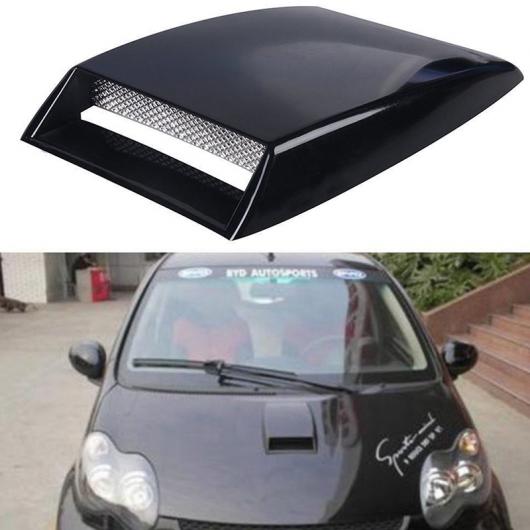 3D ダミーダクトトリム エンジン フェイク 通気口 ベント ステッカー デカール カバー アクセサリー 装飾 AL-II-2293 AL Exterior parts for cars