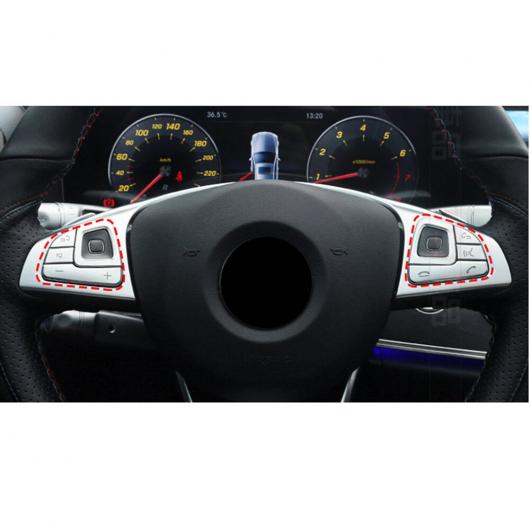 8 ピース パネル ステアリング ホイール トリム インテリア セット マット 適用: ベンツ E クラス W213 2016 2019 ボタン 装飾 カバー AL-II-2966 AL Interior parts for cars｜オートパーツエージェンシー2号店