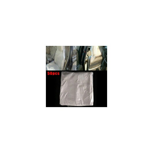 50ピース クリア 使い捨てシートカバー 保護 140×80cm AL-II-2958 AL Interior parts for cars