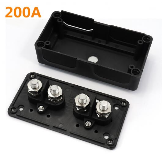 モジュール デザイン バス バー ボックス ターミナル ボード 200/300A 4 ターミナル スタッズ アンペア RATED バス バー シルバー AL-II-3879 AL Car parts