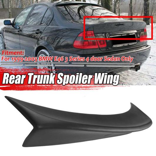 E46 スポイラー ウイング リア トランク ダックビル ハイキック リア ルーフ トランク スポイラー ウイング メンバー 適用: BMW E46 4DR セダン 1999 2005 AL-II-4168 AL Exterior parts for cars 33,345円
