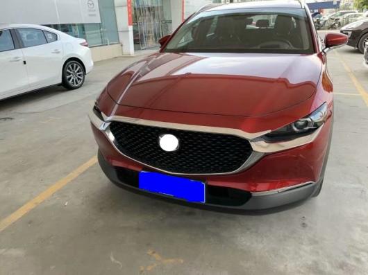 適用: マツダ CX-30 DM 2019 2021 ABS クローム フロント フード ボンネット グリル グリル バンパー リップ メッシュ トリム カバー モールディング AL-II-4208 AL Exterior parts for cars